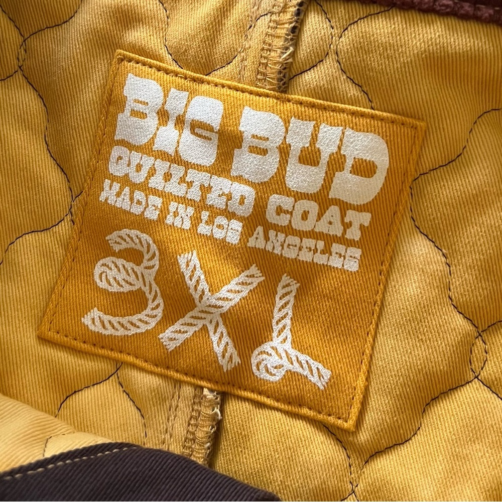 Big Bud Press Quilted Coat in Espresso Brown 3XL - Picture 11 of 13